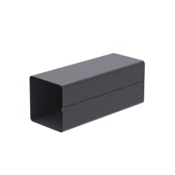 KROP STAL Rura spustowa kwadratowa 80 mm - 1 m